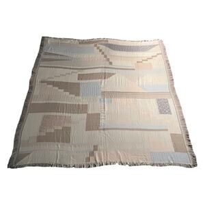 Multicolor Abstract Print Blanket Scarf